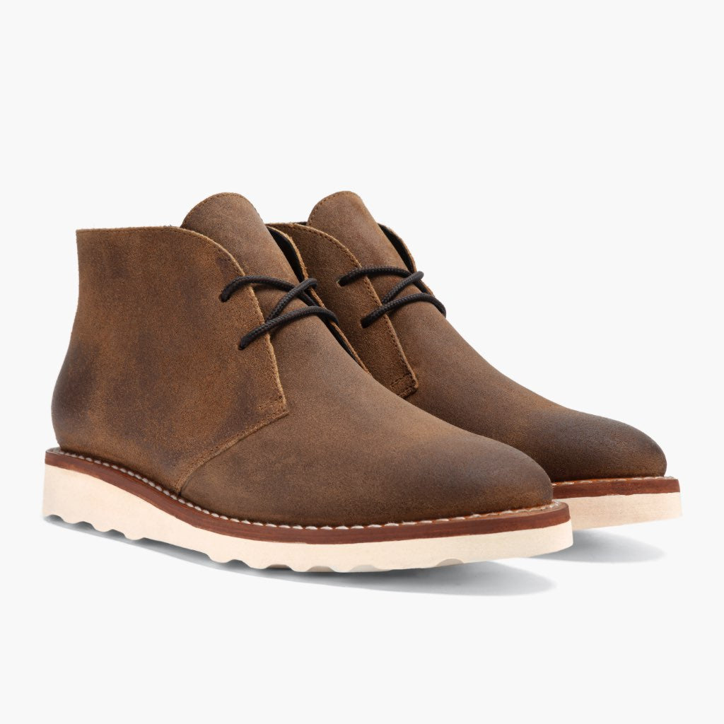 Scout Safari Leren laarzen voor Heren For Men in Classic Full-Grain Leather - Zijaanzicht | Online kopen
