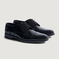 Attorney Derby Zwart Leren schoenen voor Heren