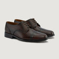 Attorney Derby Burnished Bruin Leren schoenen voor Heren