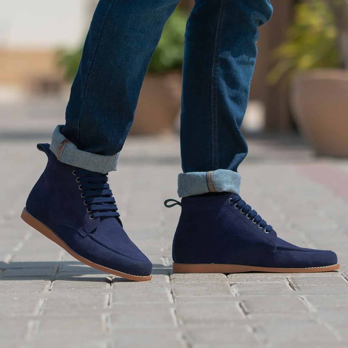 Orlaven Bearman Leren laarzen voor Heren footwear image 9