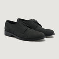 Dirk Brogues Derby Matte Zwart Nubuck Leren schoenen - StudGuard voor Heren