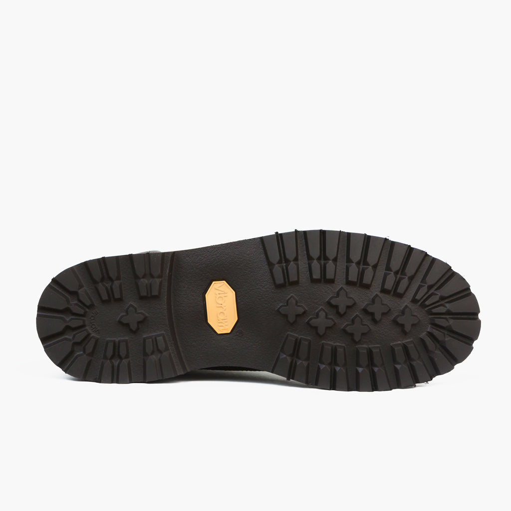 High-Traction Rubber Outsole & Lug Tread Pattern on Explorer Dark Olive Suede Leren laarzen voor Heren