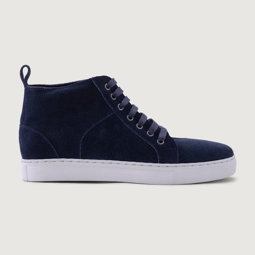 Marty High Top Blauw Suede Leren sneakers voor Heren