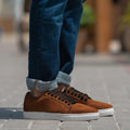 Murphy Low Top Bruin Suede Leren sneakers voor Heren