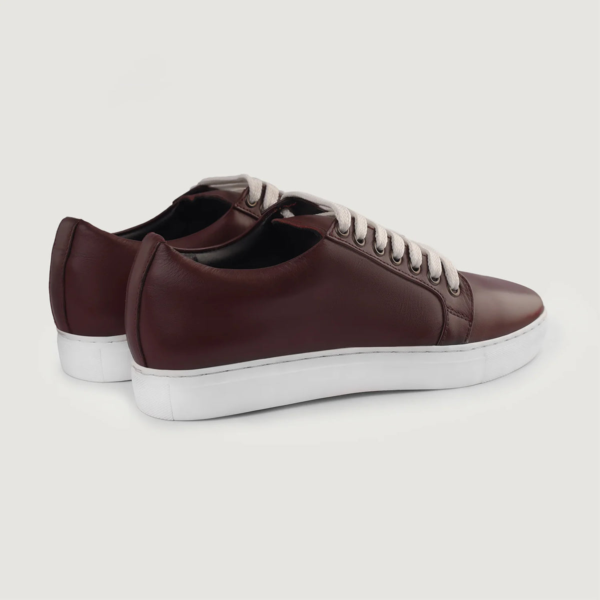 Orlaven Murphy Low Top Kastanjebruin Leren sneakers voor Heren footwear image 10