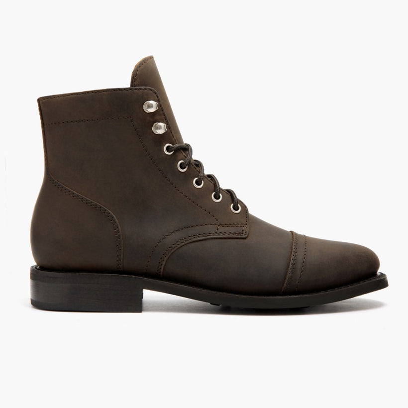 Captain Tobacco Leather Boots voor Dames