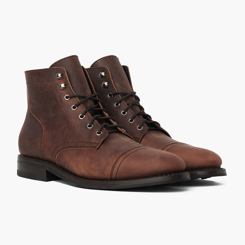 Captain Arizona Adobe Leren laarzen voor Heren in Classic Full-Grain Leather - Zijaanzicht | Online kopen