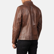 Alex Leren Bikerjack voor Heren – alternate product view 5