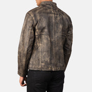 Alex Leren Bikerjack voor Heren – alternate product view 5