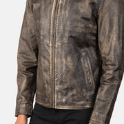 Alex Leren Bikerjack voor Heren – alternate product view 6