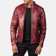 Alex Leren Bikerjack voor Heren – alternate product view 4