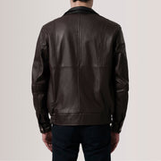 Alfred Leren Bomberjack voor Heren – alternate product view 5