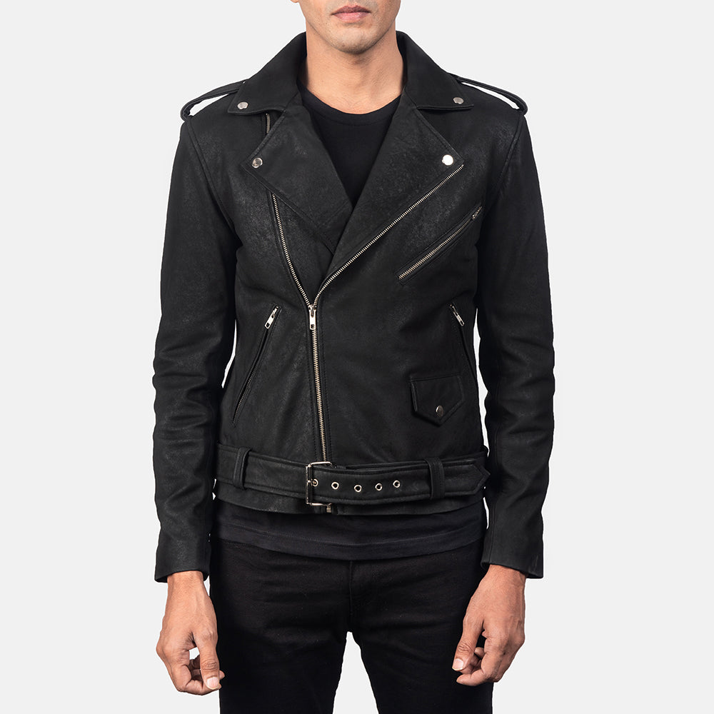 
Allaric Alley Leren Bikerjack voor Heren – alternate product view 3