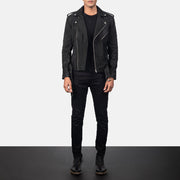 
Allaric Alley Leren Bikerjack voor Heren – alternate product view 4