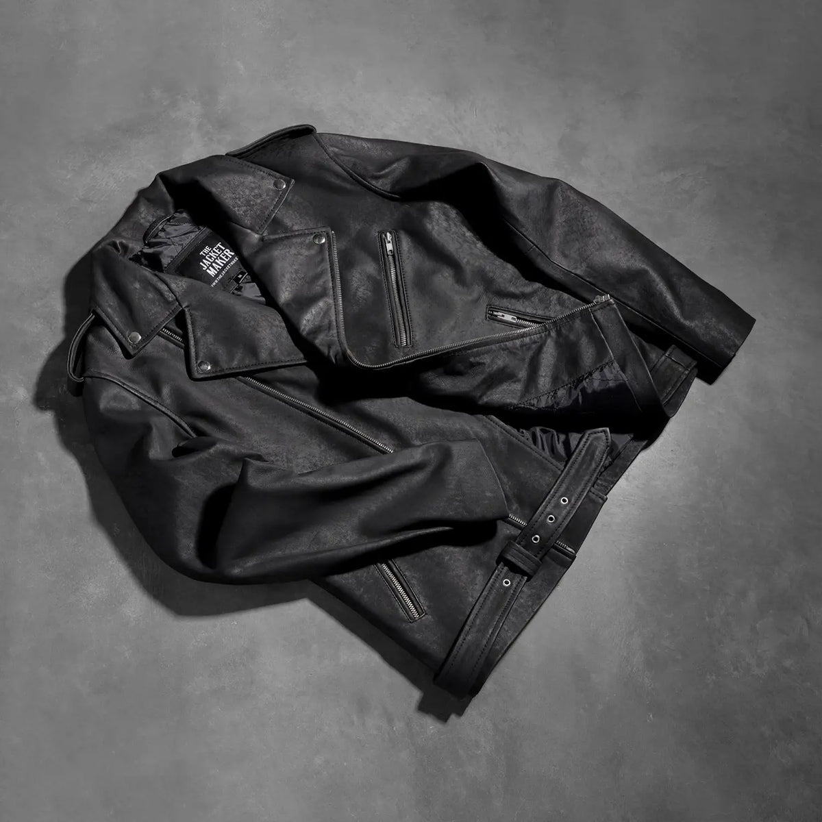 
Allaric Alley Leren Bikerjack voor Heren – alternate product view 7