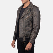 
Allaric Alley Leren Bikerjack voor Heren – alternate product view 2