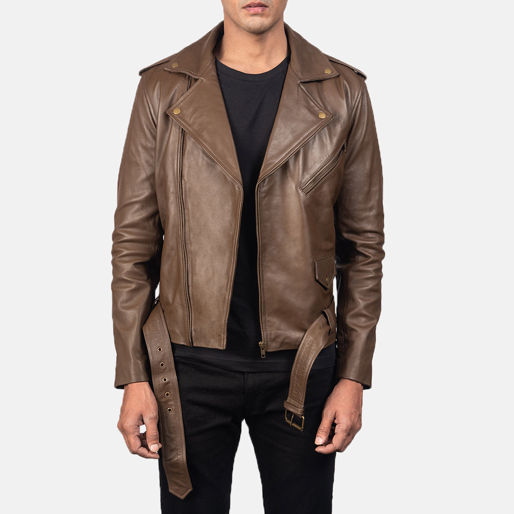 
Allaric Alley Leren Bikerjack voor Heren – alternate product view 1