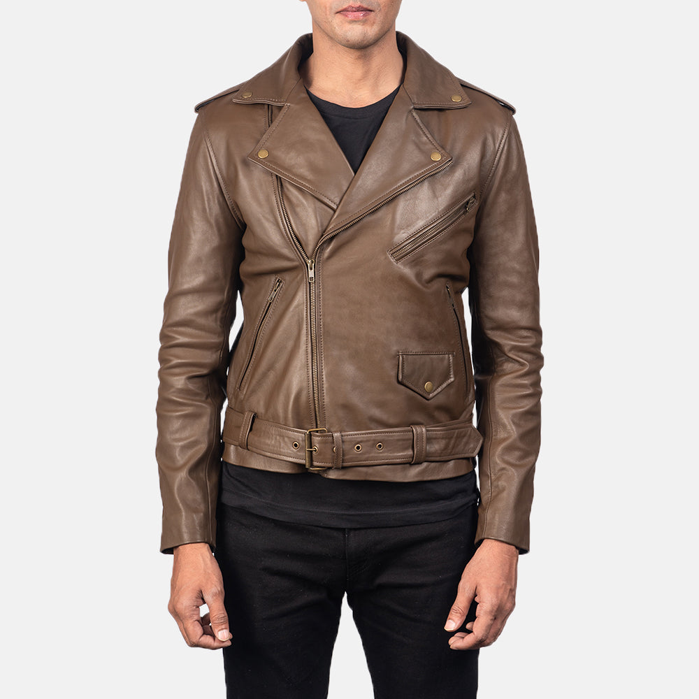 
Allaric Alley Leren Bikerjack voor Heren – alternate product view 3