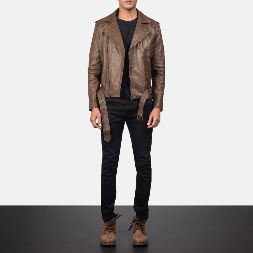 
Allaric Alley Leren Bikerjack voor Heren – alternate product view 4