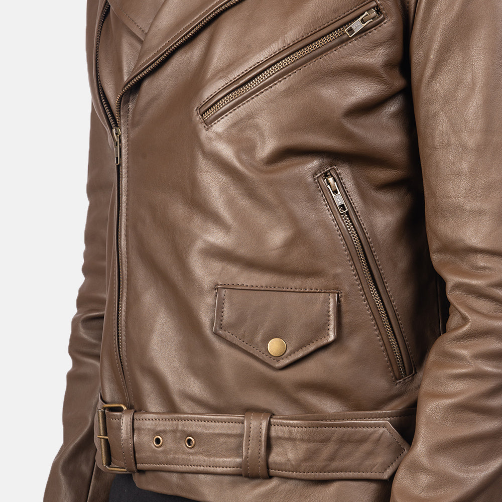 
Allaric Alley Leren Bikerjack voor Heren – alternate product view 6