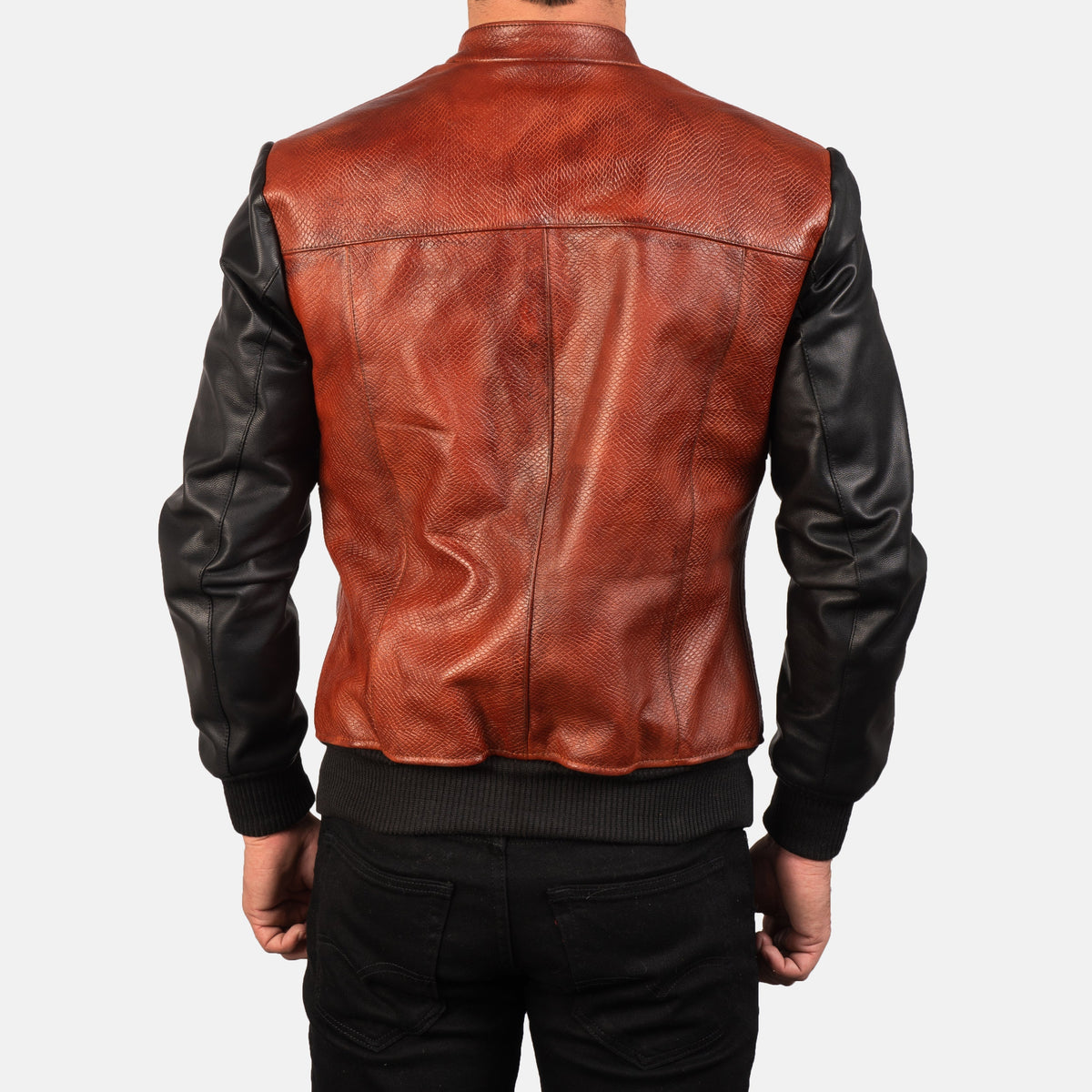 
Avan Leren Bomberjack voor Heren – alternate product view 5