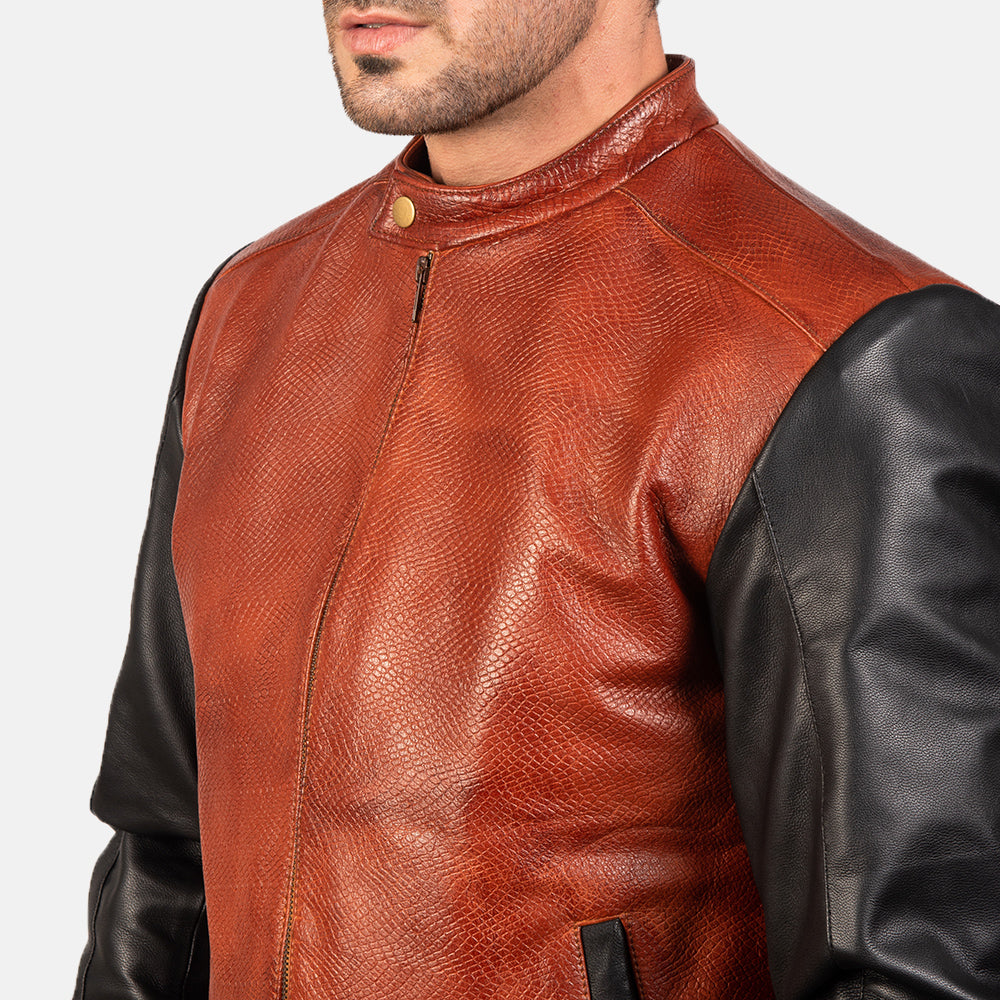 
Avan Leren Bomberjack voor Heren – alternate product view 6