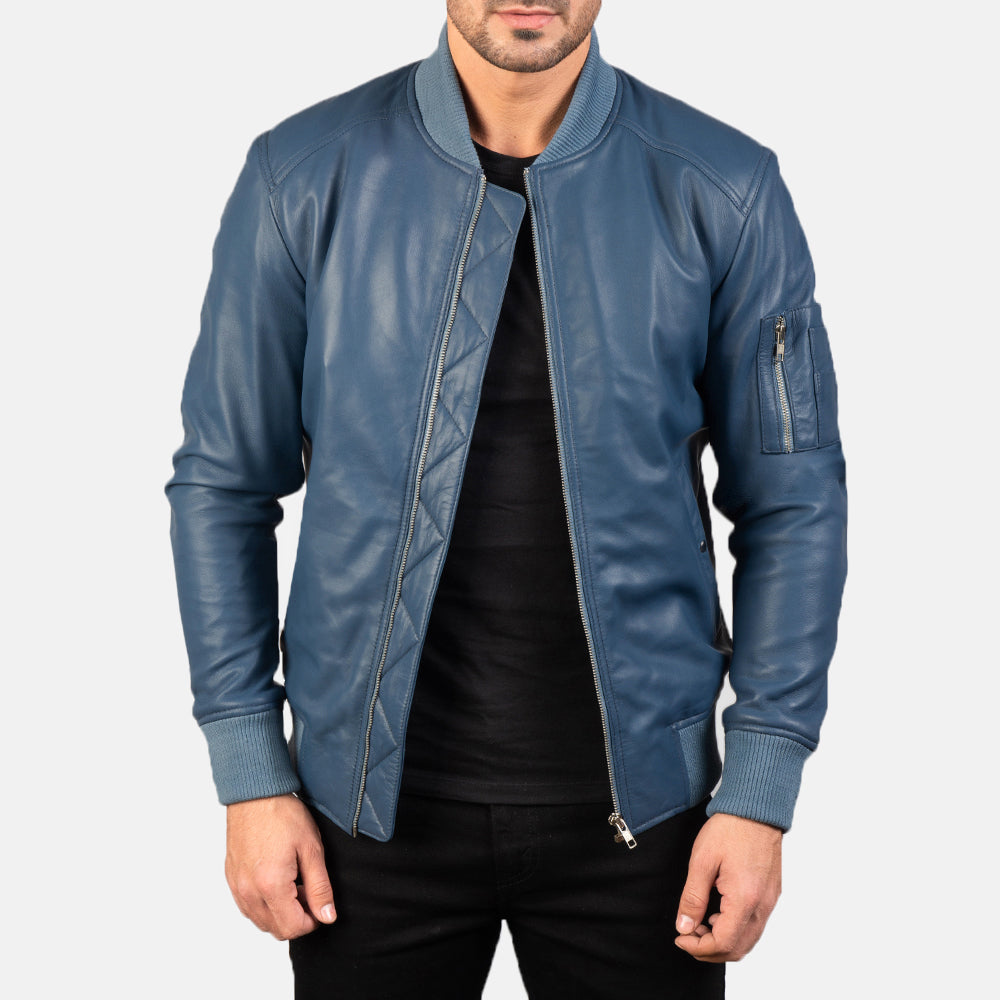 
Bomia MA-1 Leren Bomberjack voor Heren – alternate product view 1