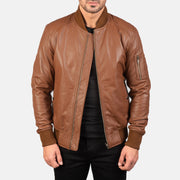 
Bomia MA-1 Leren Bomberjack voor Heren – alternate product view 1