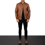
Bomia MA-1 Leren Bomberjack voor Heren – alternate product view 3