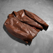 
Bomia MA-1 Leren Bomberjack voor Heren – alternate product view 8