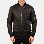 
Bomia MA-1 Leren Bomberjack voor Heren – alternate product view 3