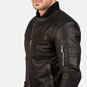
Bomia MA-1 Leren Bomberjack voor Heren – alternate product view 5