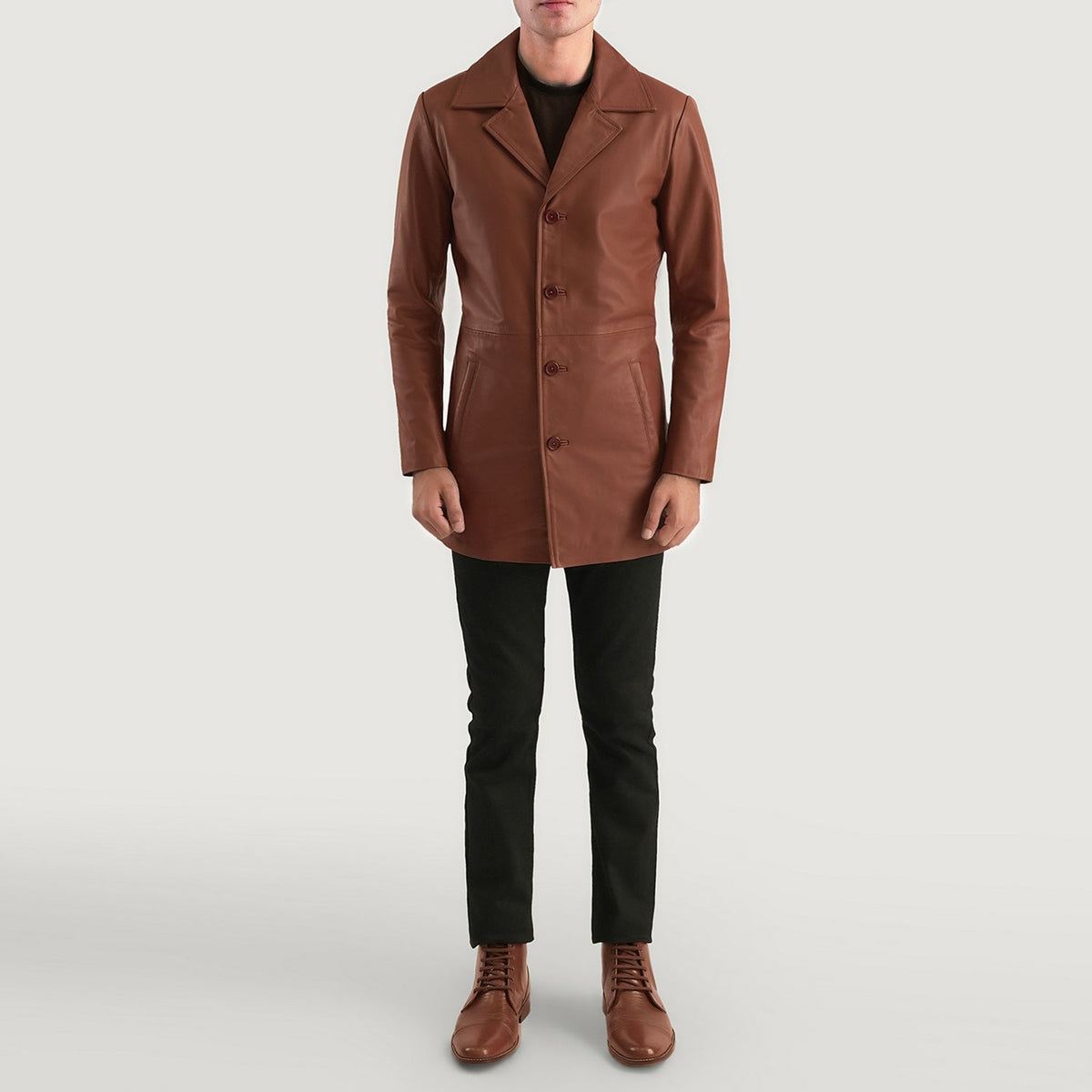 Classmith Leren Jas voor Heren – alternate product view 3