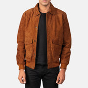Coffmen Leren Bomberjack voor Heren – alternate product view 1