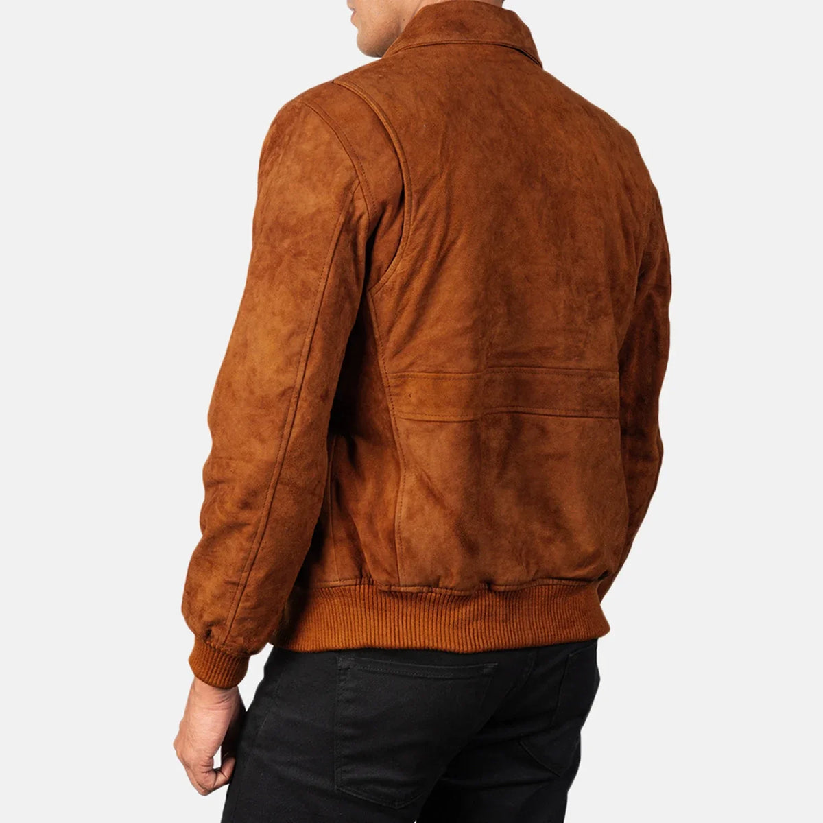 Coffmen Leren Bomberjack voor Heren – alternate product view 5