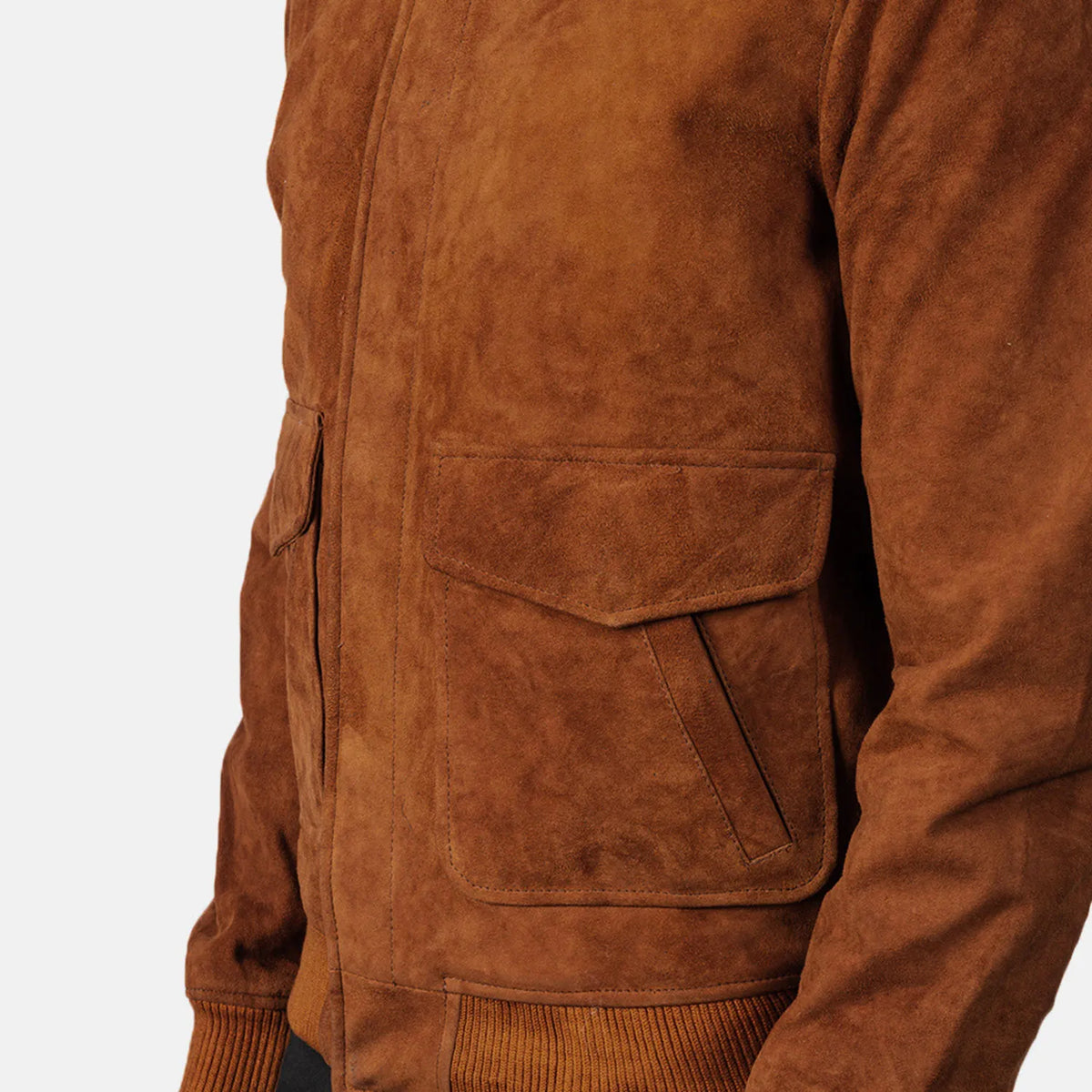 Coffmen Leren Bomberjack voor Heren – alternate product view 6