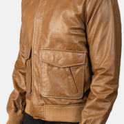 Coffmen Leren Bomberjack voor Heren – alternate product view 6
