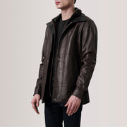 Connor Leren Jas voor Heren – alternate product view 3