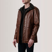 Connor Leren Jas voor Heren – alternate product view 3
