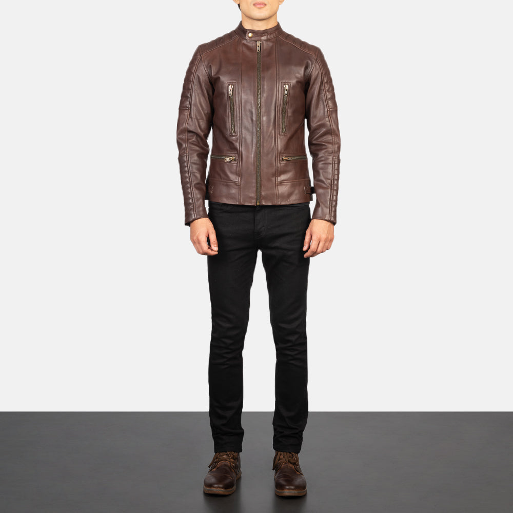 
Damian Leren Bikerjack voor Heren – alternate product view 3