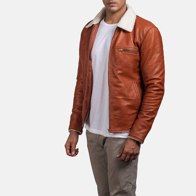 Dan Frost Lichtbruin Lammycoat voor Heren