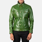Darren Leren Bikerjack voor Heren – alternate product view 3