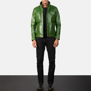 Darren Leren Bikerjack voor Heren – alternate product view 4