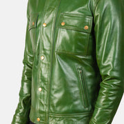 Darren Leren Bikerjack voor Heren – alternate product view 6