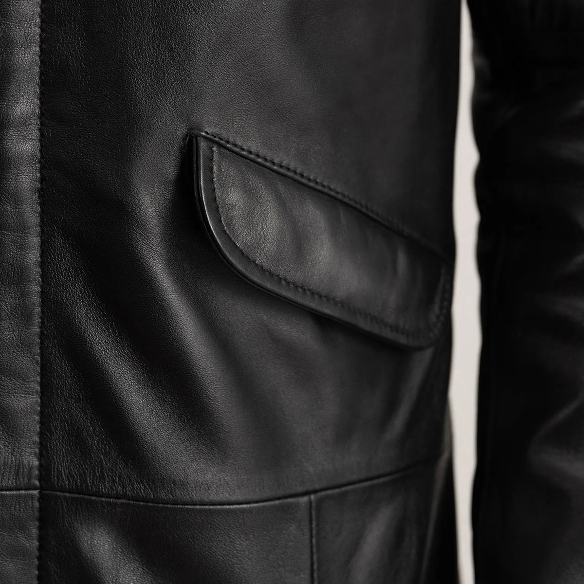 Interior View Showing Fully Faux Fur-Lined &amp; Dual Inside Utility Storage Pockets
