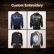 Design Your Own Leren Jas voor Dames – alternate product view 10