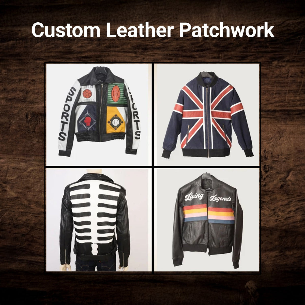Design Your Own Leren Jas voor Dames – alternate product view 11