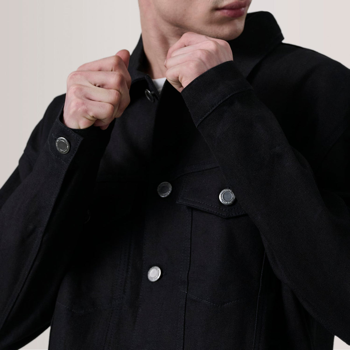 
Binnenweergave Showing Quilted Viscose Lining & Twee functionele binnenzakken