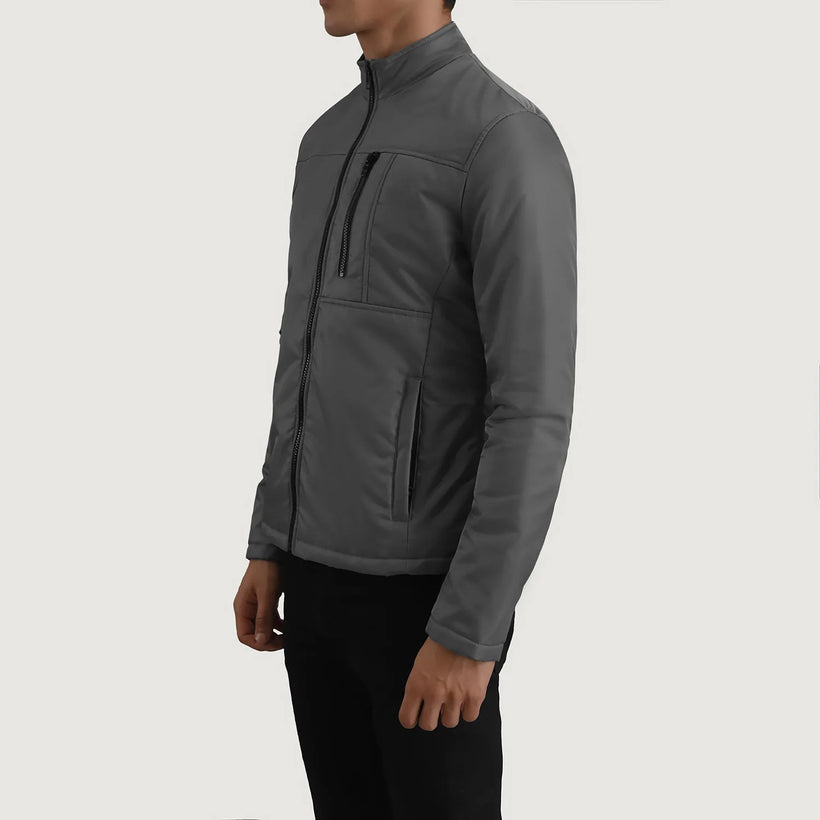 Elliot Grey Lightweight Leren Jas voor Heren