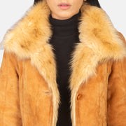 
Binnenweergave Showing Fully Faux Fur Lined & Twee functionele binnenzakken